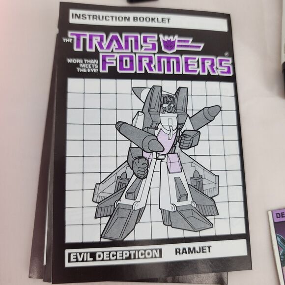 Vntg Transformers Evil Deception RAMJET 1985 - Picture 2 of 6